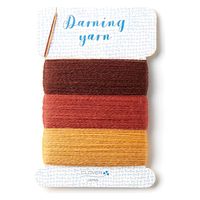 クロバー Clover ダーニング糸 〈アース〉 57-585 CL57-585 1セット(5枚/1袋)（直送品）