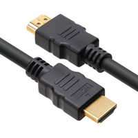 PGA PREMIUM HDMI ストレートケーブル ブラック PG-HDST