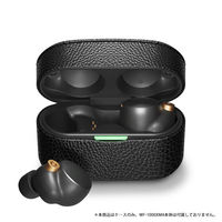 PGA WF-1000XM4用 PUレザーケース ブラック PG-XM4PU01BK 1個（直送品）
