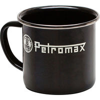 Petromax（ペトロマックス） キャンプ 食器 マグカップ エナメルマグ ブラック 12678 2個（直送品）