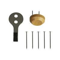 ベルク M-083 ニコピンフック ナチュラル ダブル 1個（直送品）