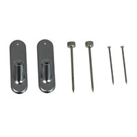 ベルク M-089 ラクラク掛フック シルバー 1パック(2個入)（直送品）