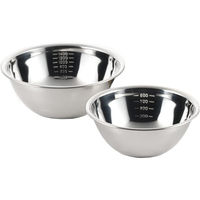 ヨシカワ メジャーボウル2P(18・21cm) 3804651 1セット（直送品）