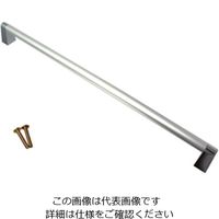 アイワ金属 ALパイプハンドル角座300 AP-438C 1セット(2個)（直送品）