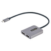Startech.com MSTハブ/USB-C - 2x HDMI/4K60Hz MST14CD122HD 1本