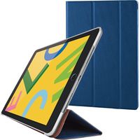 iPad 10.2 2019年モデル フラップケース背面クリア ソフトレザー ネイビー TB-A19RWVNV エレコム 1個（直送品）