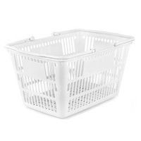 大和産業 コンパクトバスケット ホワイト (5個入) MB-L 122-Y00156 5個入（直送品）