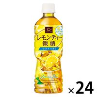 ポッカサッポロ カフェドクリエ レモンティー 微糖 525ml 1箱（24本入）