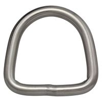 ハイロジック 11115 ステンレス Dリング 6x37mm 1個（直送品）