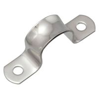 ハイロジック 11179 ステンレス シートアイストラップ (2穴) 16mm 1個（直送品）