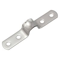 ハイロジック 11180 ステンレス シートアイストラップ (4穴) 10mm 1個（直送品）