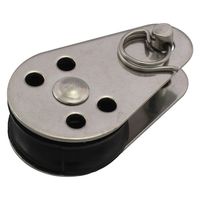 ハイロジック 11387 ステンレス プーリーブロック Bタイプ 25mm 1個（直送品）