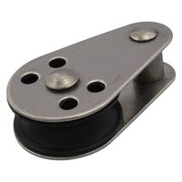 ハイロジック 11386 ステンレス プーリーブロック Aタイプ 25mm 1個（直送品）