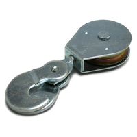 ハイロジック 15842 鉄フック付 回転ブルック 50mm 1個（直送品）