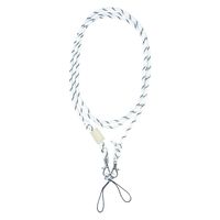 グルマンディーズ IIIIfit 2Wayストラップ ホワイト&ブラック IFT-131WHB 1個（直送品）