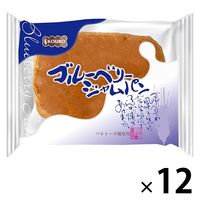 【ワゴンセール】KOUBO ブルーベリージャムパン 1セット（12個入）パネックス ロングライフパン