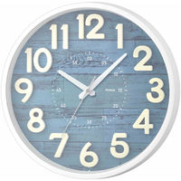 ノア精密 MAG 掛時計 クレープ ブルー W-760 BU-Z 1個（直送品）