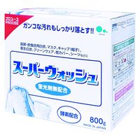 スーパーウォッシュ粉末洗剤 蛍光剤無配合 800g 1個 粉末洗剤 粉 ミツエイ