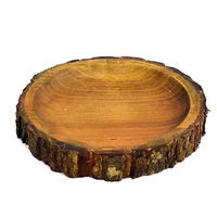 かのりゅう プレート 17cm Konoka 木製 アカシア 食器 皿 313257 1個（取寄品）