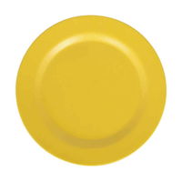 ダルトン プレート 20cm M&B プラスチック バンブーファイバー イエロー 328887 1個（直送品）