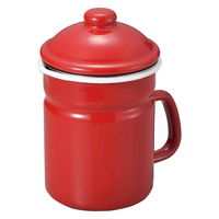 タマハシ オイルポット 1.0L 濾しアミ付 ピア・コローレ ホーロー