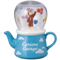 サンアート ティーセット おさるのジョージ ティーポット グラス ガラス 磁気 395518 1個（直送品）