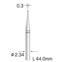 ミニター 超硬カッター スパイラルカット φ0.3 BC1741 1本（直送品）