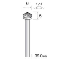 ミニター 超硬カッター ストレートカット φ6 BC2115 1本（直送品）