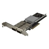 ネットワークアダプターカード PCIe 2ポート 40GbE PEX40GQSFDPI 1個 Startech.com