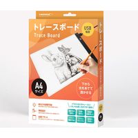 磁気研究所 LED光源付きトレースボード（原画の模写・敷き写しに便利） HD-LTA