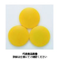 新潟精機 カラーマグネット 丸30 黄 3個入 4975846851061 1セット(30個:3個×10セット)（直送品）