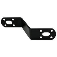 和気産業 取付用 補助金具ステイ BSー525 NO25 黒 BS-525 1セット(2個)（直送品）