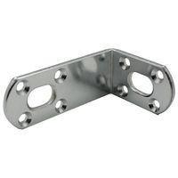 和気産業 取付用 補助金具ステイ BSー608 NO8 クローム 1セット(2個)（直送品）