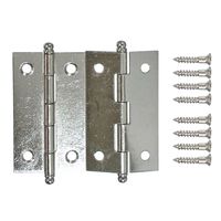 和気産業 Nメッキ義星丁番 丸 51mm VF-018 1セット(2個)（直送品）