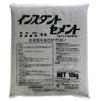家庭化学工業 インスタントセメント グレー 10kg 4905488101026 1セット(4袋)（直送品）