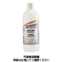 ハンナ インスツルメンツ・ジャパン pH標準液 pH 2.00 証明書付500mL/本 HI 5002 1本（直送品）