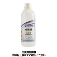 ハンナ インスツルメンツ・ジャパン pH標準液 pH 9.00 証明書付500mL/本 HI 5009 1本（直送品）