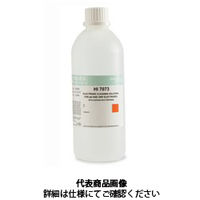 ハンナ インスツルメンツ・ジャパン 電極洗浄液 タンパク質除去用タイプ 500ml HI 7073L 1本（直送品）