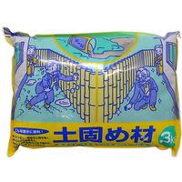 家庭化学工業 土固め材 3kg 4905488123721 1セット(6袋)（直送品）