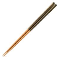 アサヒ興洋 箸 23cm WAYOHASHI カトラリー 天然木 日本製 カーキ 336244 1個（取寄品）
