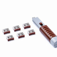 HIDISC SmartKeeper ESSENTIALシリーズ USBポートロック 6個 プラス ロック解除キー 1個（直送品）