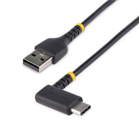 Startech.com USBケーブル/A-C/30cm/USB2.0/L型/高耐久 R2ACR-30C-USB-CABLE 1本
