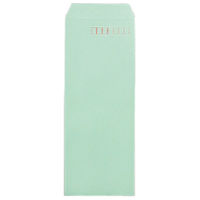 菅公工業 封筒 長40 シ281 50枚 グリーン 1セット(5パック)（直送品）