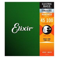 Elixir エリクサー ベース弦 NANOWEBコーティング ステンレス Long