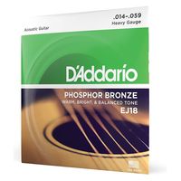 D'Addario ダダリオ アコースティックギター弦 フォスファーブロンズ Light .012-.053 EJ16-3D 3setパック（直送品）  - アスクル