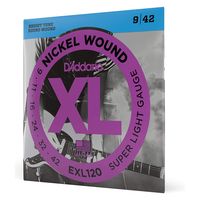 D'Addario __I GLM^[ jbP SuperLight .009-.042 EXL120iij