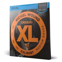 D'Addario ダダリオ ベース弦 ニッケル バランスドテンション Long Scale .050-.120 EXL160BT（直送品）