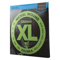 D'Addario ダダリオ ベース弦 ニッケル Long Scale 6弦 .032-.135 EXL165-6（直送品）