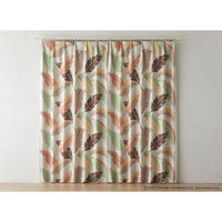 スミノエ PEANUTS 遮光カーテン ワイルドリーフ 1000×2000mm ピンク 4549781291369 1枚（直送品）