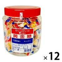 黄金糖 ボトルピロー黄金糖 1セット（100粒入×12個） - アスクル